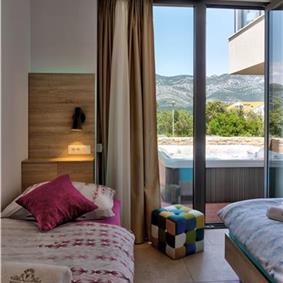 2 x 3 Bedroom Villas with Sea Views and Pools on Korcula Island, Sleeps 6 